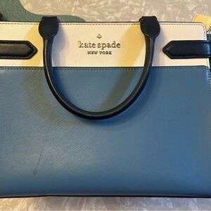 Kate Spade Blue and White Women's Bag